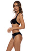 Luli Fama Twisted Beauty Front twist bralette halter top